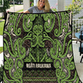 Aotearoa Iwi Ngati Raukawa Quilt Maori Wharenui House Tribal Pattern