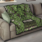 Aotearoa Iwi Ngati Raukawa Quilt Maori Wharenui House Tribal Pattern