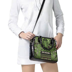 Aotearoa Iwi Ngati Raukawa Shoulder Handbag Maori Wharenui House Tribal Pattern