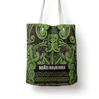 Aotearoa Iwi Ngati Raukawa Tote Bag Maori Wharenui House Tribal Pattern