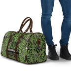 Aotearoa Iwi Ngati Raukawa Travel Bag Maori Wharenui House Tribal Pattern