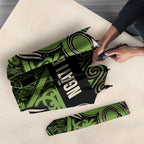 Aotearoa Iwi Ngati Raukawa Umbrella Maori Wharenui House Tribal Pattern