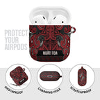 Aotearoa Iwi Ngati Toa AirPods Case Maori Wharenui House Tribal Pattern