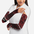 Aotearoa Iwi Ngati Toa Arm Sleeves Maori Wharenui House Tribal Pattern