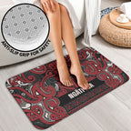Aotearoa Iwi Ngati Toa Bathroom Set Maori Wharenui House Tribal Pattern