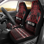 Aotearoa Iwi Ngati Toa Car Seat Cover Maori Wharenui House Tribal Pattern
