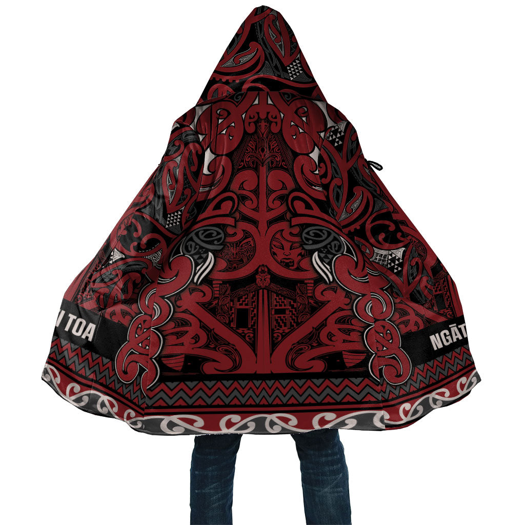 Aotearoa Iwi Ngati Toa Cloak Maori Wharenui House Tribal Pattern