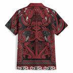 Aotearoa Iwi Ngati Toa Hawaiian Shirt Maori Wharenui House Tribal Pattern