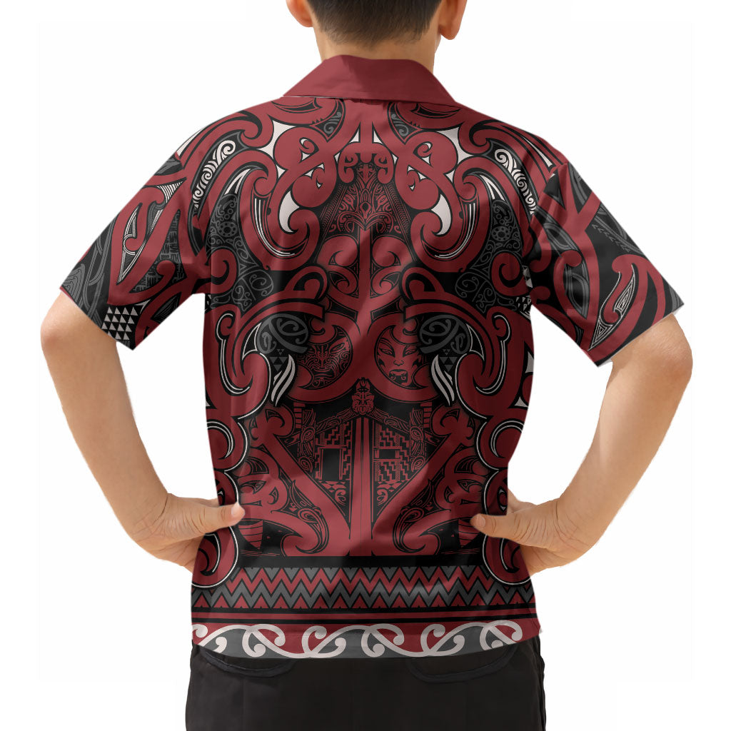 Aotearoa Iwi Ngati Toa Hawaiian Shirt Maori Wharenui House Tribal Pattern