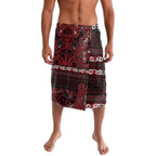 Aotearoa Iwi Ngati Toa Lavalava Maori Wharenui House Tribal Pattern