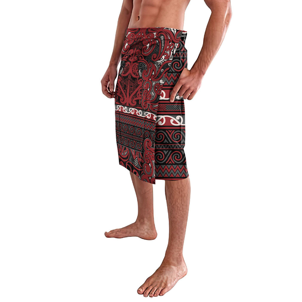 Aotearoa Iwi Ngati Toa Lavalava Maori Wharenui House Tribal Pattern