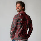 Aotearoa Iwi Ngati Toa Long Sleeve Polo Shirt Maori Wharenui House Tribal Pattern