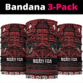 Aotearoa Iwi Ngati Toa Neck Gaiter Maori Wharenui House Tribal Pattern
