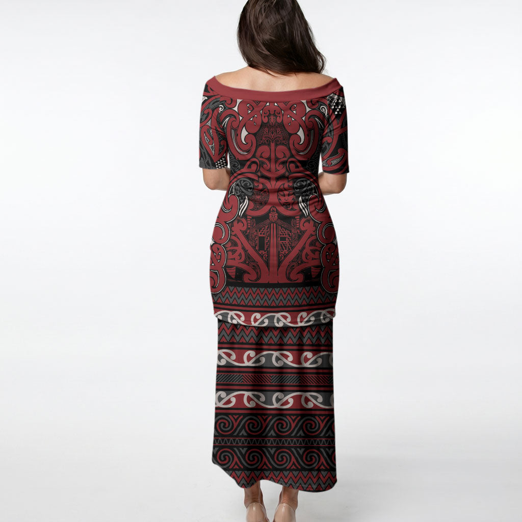 Aotearoa Iwi Ngati Toa Puletasi Maori Wharenui House Tribal Pattern