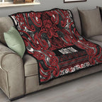 Aotearoa Iwi Ngati Toa Quilt Maori Wharenui House Tribal Pattern