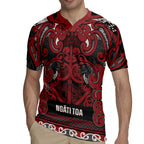 Aotearoa Iwi Ngati Toa Rugby Jersey Maori Wharenui House Tribal Pattern