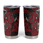 Aotearoa Iwi Ngati Toa Tumbler Cup Maori Wharenui House Tribal Pattern