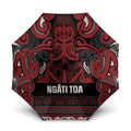 Aotearoa Iwi Ngati Toa Umbrella Maori Wharenui House Tribal Pattern