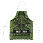 Aotearoa Iwi Ngāti Tama ki Taranaki Trust Apron Maori Wharenui House Tribal Pattern