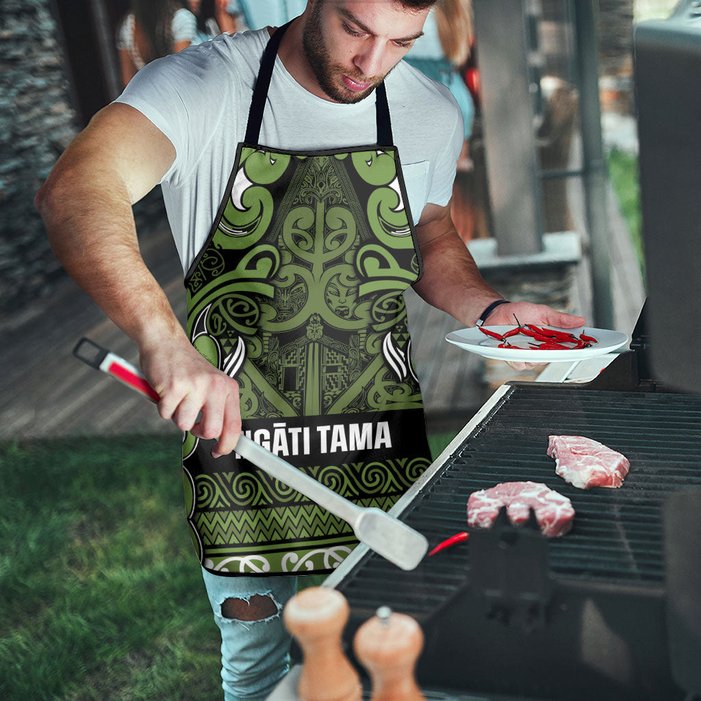 Aotearoa Iwi Ngāti Tama ki Taranaki Trust Apron Maori Wharenui House Tribal Pattern