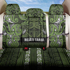 Aotearoa Iwi Ngāti Tama ki Taranaki Trust Back Car Seat Cover Maori Wharenui House Tribal Pattern
