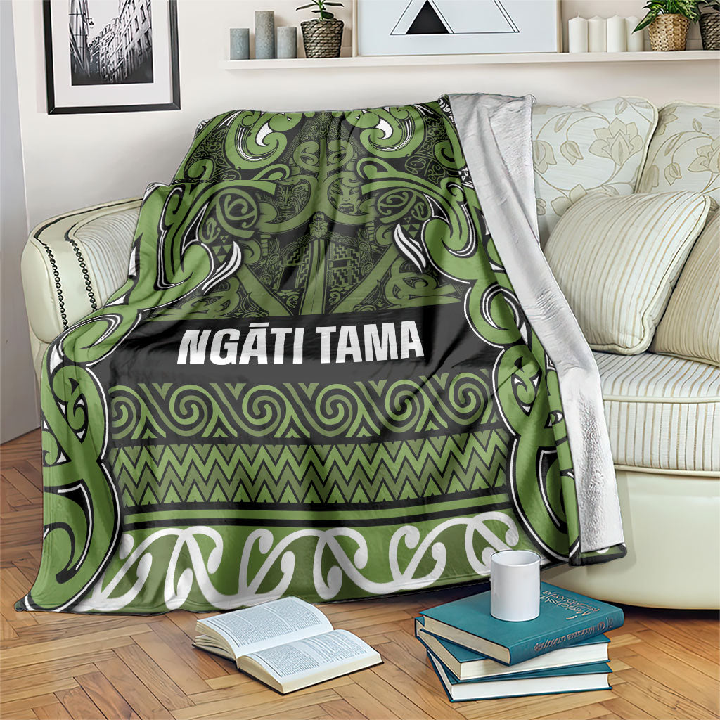 Aotearoa Iwi Ngāti Tama ki Taranaki Trust Blanket Maori Wharenui House Tribal Pattern