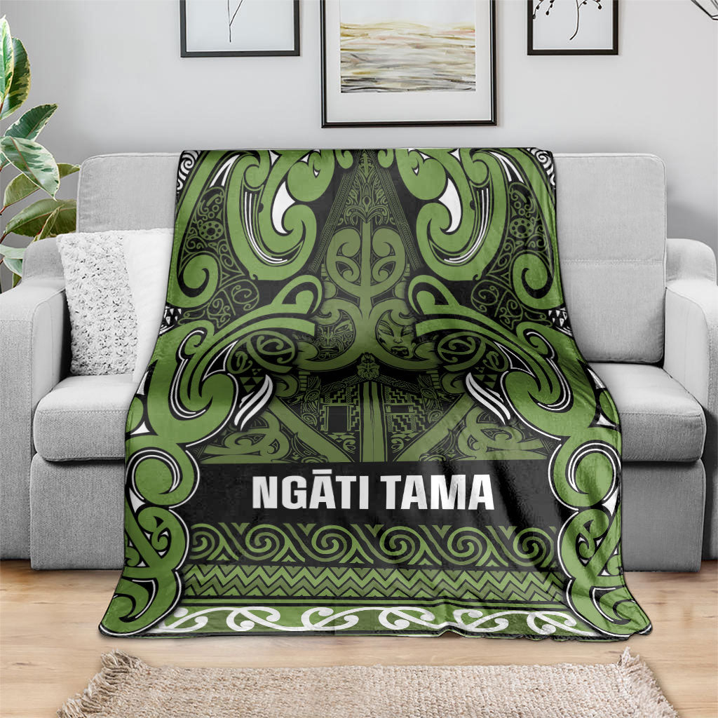 Aotearoa Iwi Ngāti Tama ki Taranaki Trust Blanket Maori Wharenui House Tribal Pattern