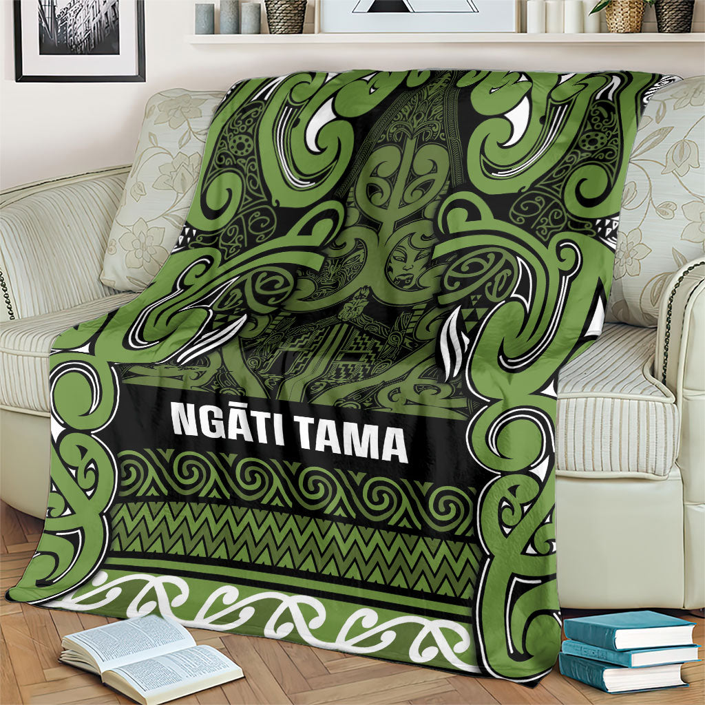 Aotearoa Iwi Ngāti Tama ki Taranaki Trust Blanket Maori Wharenui House Tribal Pattern