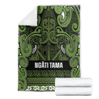 Aotearoa Iwi Ngāti Tama ki Taranaki Trust Blanket Maori Wharenui House Tribal Pattern
