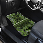 Aotearoa Iwi Ngāti Tama ki Taranaki Trust Car Mats Maori Wharenui House Tribal Pattern