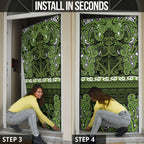 Aotearoa Iwi Ngāti Tama ki Taranaki Trust Door Cover Maori Wharenui House Tribal Pattern