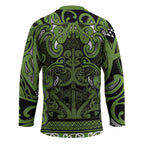 Aotearoa Iwi Ngāti Tama ki Taranaki Trust Hockey Jersey Maori Wharenui House Tribal Pattern