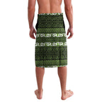 Aotearoa Iwi Ngāti Tama ki Taranaki Trust Lavalava Maori Wharenui House Tribal Pattern