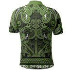 Aotearoa Iwi Ngāti Tama ki Taranaki Trust Polo Shirt Maori Wharenui House Tribal Pattern