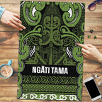 Aotearoa Iwi Ngāti Tama ki Taranaki Trust Puzzle Maori Wharenui House Tribal Pattern