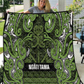 Aotearoa Iwi Ngāti Tama ki Taranaki Trust Quilt Maori Wharenui House Tribal Pattern