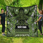 Aotearoa Iwi Ngāti Tama ki Taranaki Trust Quilt Maori Wharenui House Tribal Pattern