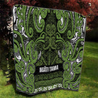 Aotearoa Iwi Ngāti Tama ki Taranaki Trust Quilt Maori Wharenui House Tribal Pattern