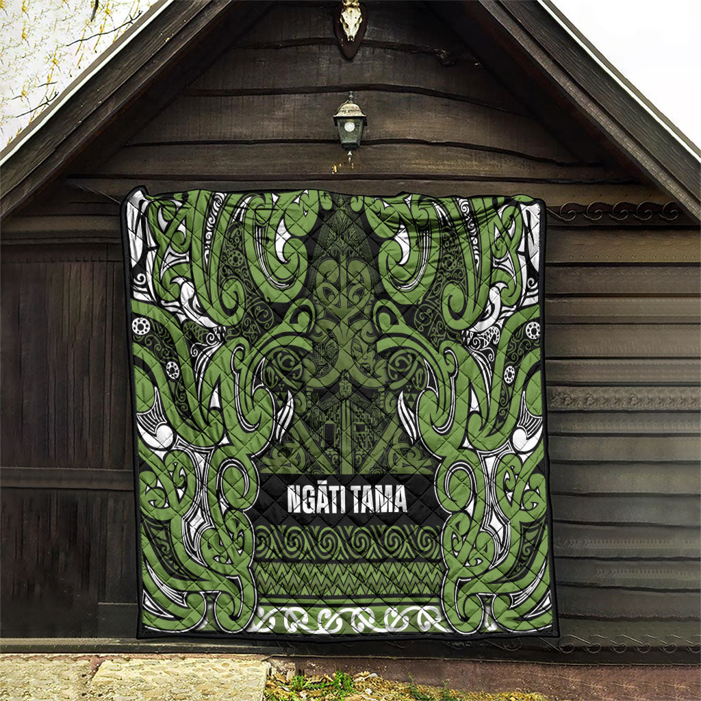 Aotearoa Iwi Ngāti Tama ki Taranaki Trust Quilt Maori Wharenui House Tribal Pattern