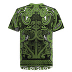 Aotearoa Iwi Ngāti Tama ki Taranaki Trust Rugby Jersey Maori Wharenui House Tribal Pattern