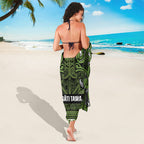 Aotearoa Iwi Ngāti Tama ki Taranaki Trust Sarong Maori Wharenui House Tribal Pattern