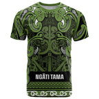 Aotearoa Iwi Ngāti Tama ki Taranaki Trust T Shirt Maori Wharenui House Tribal Pattern