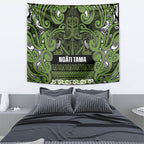 Aotearoa Iwi Ngāti Tama ki Taranaki Trust Tapestry Maori Wharenui House Tribal Pattern