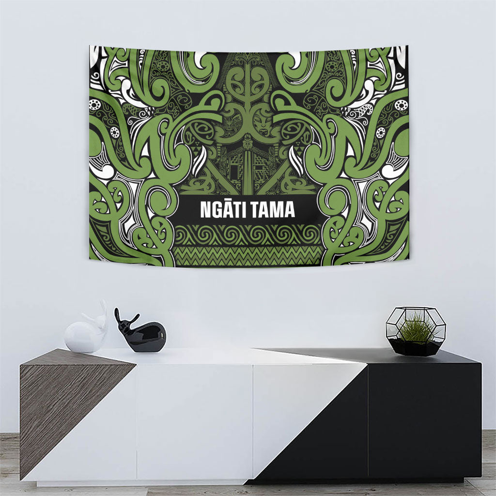 Aotearoa Iwi Ngāti Tama ki Taranaki Trust Tapestry Maori Wharenui House Tribal Pattern