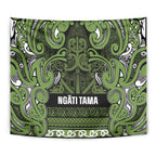 Aotearoa Iwi Ngāti Tama ki Taranaki Trust Tapestry Maori Wharenui House Tribal Pattern