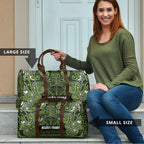 Aotearoa Iwi Ngāti Tama ki Taranaki Trust Travel Bag Maori Wharenui House Tribal Pattern