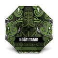 Aotearoa Iwi Ngāti Tama ki Taranaki Trust Umbrella Maori Wharenui House Tribal Pattern