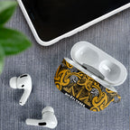 Aotearoa Iwi Ngāti Tama ki Te Waipounamu Trust AirPods Case Maori Wharenui House Tribal Pattern