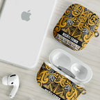 Aotearoa Iwi Ngāti Tama ki Te Waipounamu Trust AirPods Case Maori Wharenui House Tribal Pattern