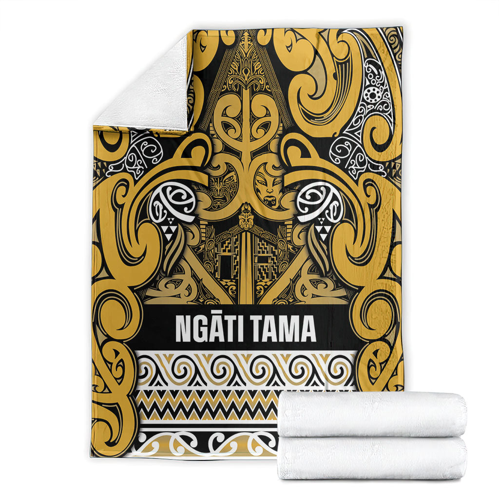 Aotearoa Iwi Ngāti Tama ki Te Waipounamu Trust Blanket Maori Wharenui House Tribal Pattern